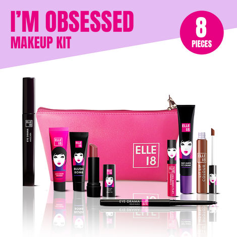 Buy Elle18 -Beginner'S Make-Up Kit Combo of 8-Purplle