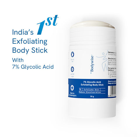 Buy Be Bodywise 7% Glycolic Acid Exfoliating Body Stick - For KP Bumps, Ingrown Hair & Rough Skin- 30 gm-Purplle