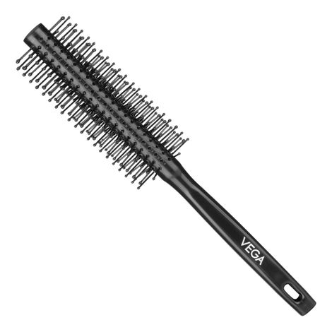 Buy Vega Round Hair Brush | for Adding Curls, Volume & Waves in Hair| Men and Women| All Hair Types (R3-RB) 1 pc-Purplle
