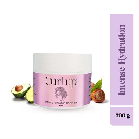 Buy Curl Up Intense Hydrating Hair Mask 200 gm-Purplle