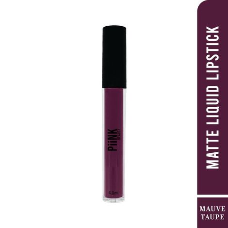 Buy Piink Beauty Stay Put Liquid Lipstick | LL-07 Mauve Taupe 4 ml-Purplle
