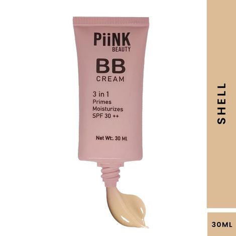 Buy Piink Beauty 3 IN 1 BB Cream with SPF 30+++ Shell-3 30 ml-Purplle