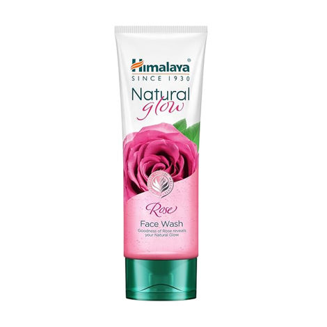 Buy Himalaya Natural Glow Rose Face Wash, 100 ml-Purplle