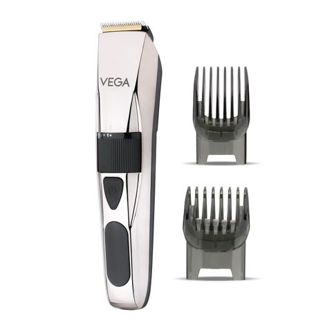 Buy VEGA P3 Battery Powered Trimmer Men, USB C Type, 160 Mins Runtime & 40 Length Settings, 2 Beard Comb, Cord-Cordless Use, Hair Trimmer, Shaving Machine, 1 Yrs Warranty (Power Series P3 VHTH-27) 1 pc-Purplle