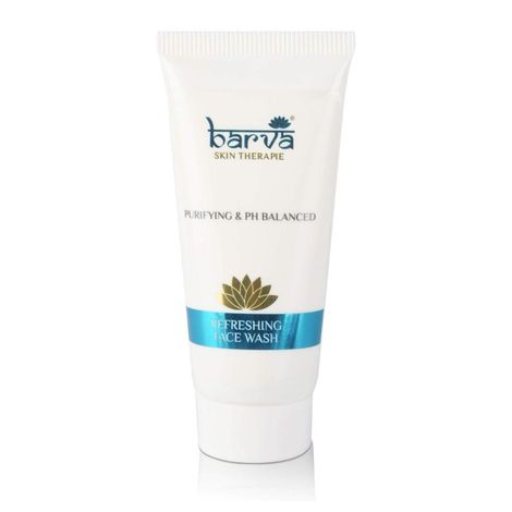 Buy Barva Skin Therapie Refreshing Face Wash with Neem, Aloe Vera & Peppermint, 50 ml-Purplle
