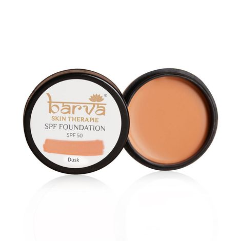 Buy Barva Skin Therapie SPF 50, 2 in 1 Cream Semi-Matte Foundation and Concealer, Perfect for Indian Skin Tones, 9 gm (Dusk)-Purplle