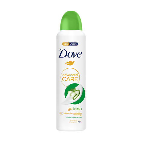 Buy Dove Advanced Care Cucumber and Green Tea Deodorant Spray 250 ml-Purplle