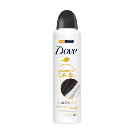 Buy Dove Advanced Care Invisible Dry Deodorant Spray with Freesia and Violet 250 ml-Purplle