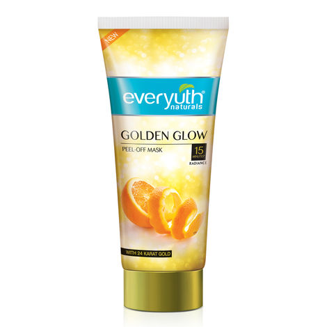 Buy Everyuth Naturals Golden Glow Peel-off Mask with 24K Gold (100 gm)-Purplle