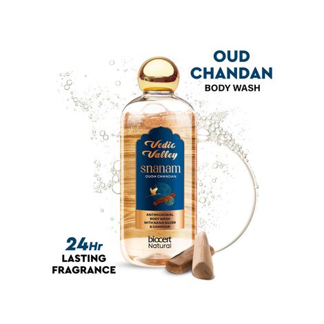 Buy Vedic Valley Snanam Oudh Chandan Body Wash 330 ml-Purplle