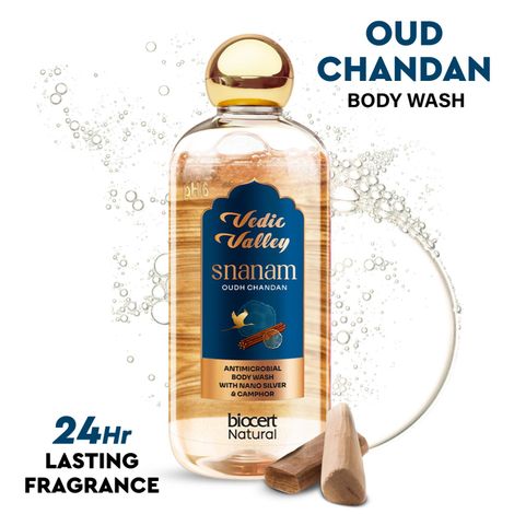 Buy Vedic Valley Snanam Oudh Chandan Body Wash 330 ml-Purplle
