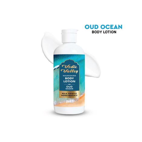 Buy Vedic Valley Paraben Free Oud Ocean Body Lotion 300 ml-Purplle