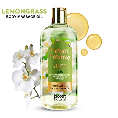Buy Vedic Valley Akta Anti-Cellulite Body Massage Oil 300 ml-Purplle