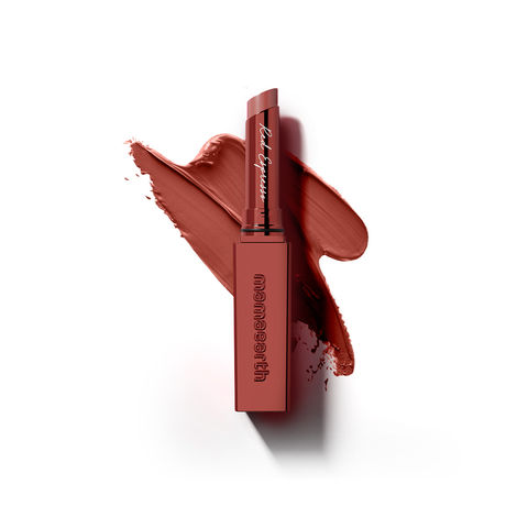 Buy Mamaearth Luxe Matte Long Stay Lipstick with Passion Fruit Oil & Vitamin E -2 gm | Red Espresso 16 Hour Long Stay | High Impact Color | Made Safe Certified-Purplle