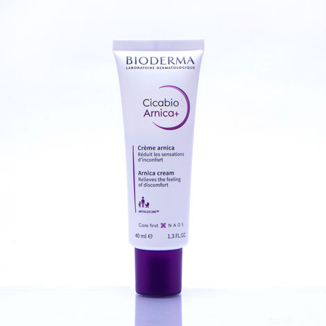 Buy Bioderma Cicabio Arnica+ SOS Face Cream Quickly Repairs and Soothes Skin Damage(40 ml)-Purplle