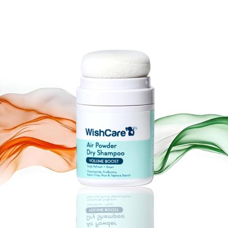 Buy WishCare Air Powder Dry Shampoo for Oily Hair & Scalp - No White Cast & Aerosol - Volume Boost (10 gm)-Purplle