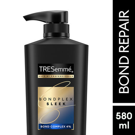 Buy TRESemme Bondplex Sleek Shampoo With Salon-Inspired Protein Bonding Complex | Repairs Damaged Hair | Restores Hair Strength (580 ml)-Purplle