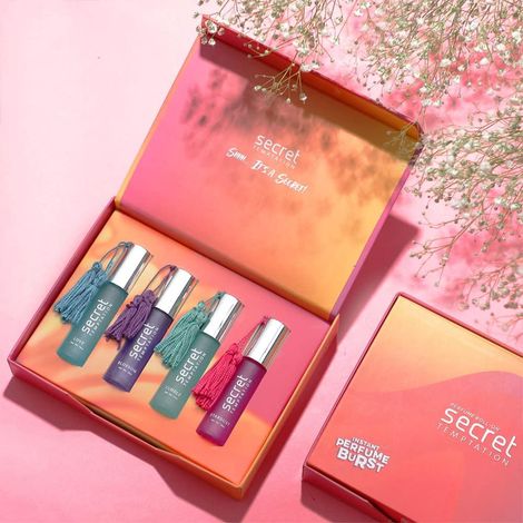 Buy Secret Temptation Luxury Perfume Roll On for Women - Pack of 4 (10 ml each)-Purplle