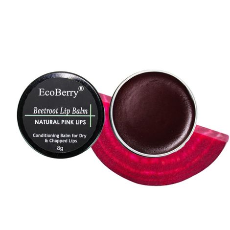 Buy Ecoberry Beetroot Lip Balm 8 gm-Purplle
