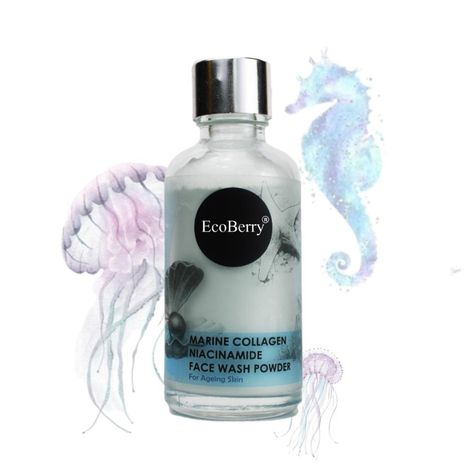 Buy Ecoberry Marine Collagen Face Wash Powder 30 gm-Purplle
