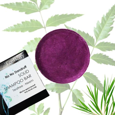 Buy Ecoberry No No Dandruff Organic Shampoo Bar 70 gm-Purplle