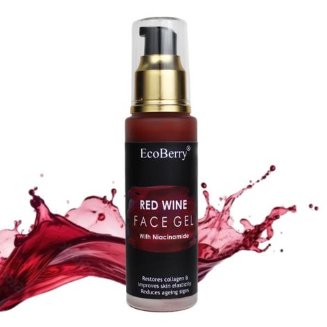 Buy Ecoberry Red Wine Face Gel 50 ml-Purplle