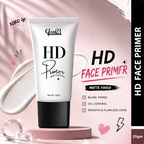 Buy Glam21 HD Face Primer Mattifying -25 gm | Silky Smooth Texture | Lightweight Formula-Purplle