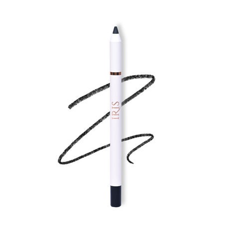 Buy Iris Cosmetics Back To Black Waterproof Kohl Pencil (5 gm)-Purplle