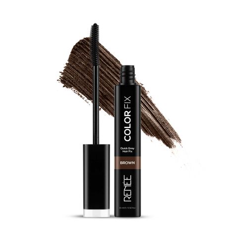 Buy RENEE Color Fix Instant Hair-Colour Touch-Up&nbsp;Wax Stick-Brown, Covers Greys| Lightweight, Non-sticky, Quick-dry, Long-lasting | Travel-friendly, Easy To Use Applicator | Enriched with Almond Oil, Argan Oil & Vitamin E |15 ml-Purplle