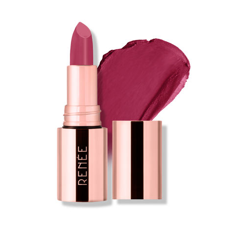 Buy RENEE Everstay Long Stay Matte Lipstick - Mauve Muse, Hydrating & Non-Drying, Smudge-Proof, Lightweight, Long Lasting, Intense Pigment, Full Coverage, Vitamin E Infused, For All Occasions, 4.2 gm-Purplle