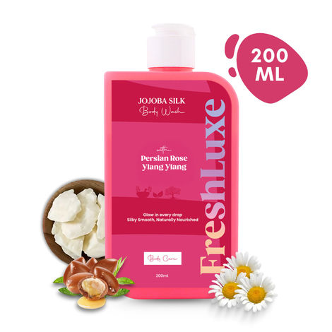Buy FreshLuxe Silk Bodywash & Shower Gel |Persian rose & Ylang-Ylang| Gel-Based | Unisex | 200 ml-Purplle