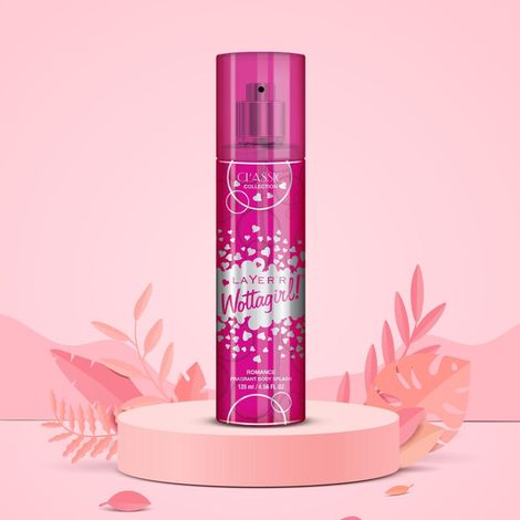 Buy LAYER'R WOTTAGIRL! ROMANCE CLASSIC COLLECTION Body Mist 135 ml-Purplle