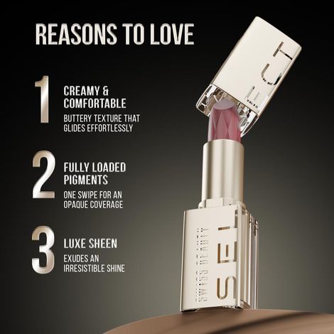 Swiss Beauty Select Creme Touch Lipstick Brave Brown (4 gm)