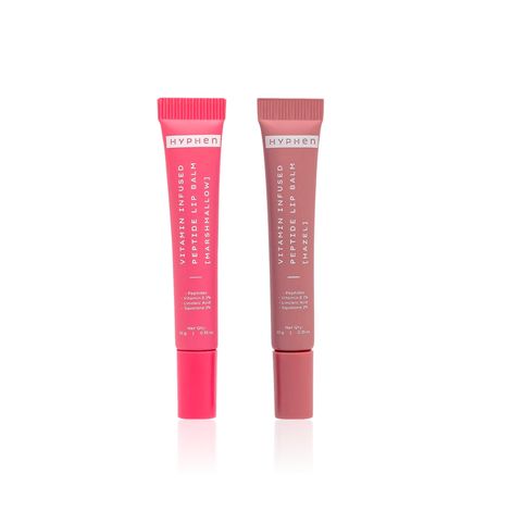 Buy Hyphen Lip Care Duo – (Lip Balm Hazel 10 gm + Lip Balm Marshmallow 10 gm) combo of 2-Purplle
