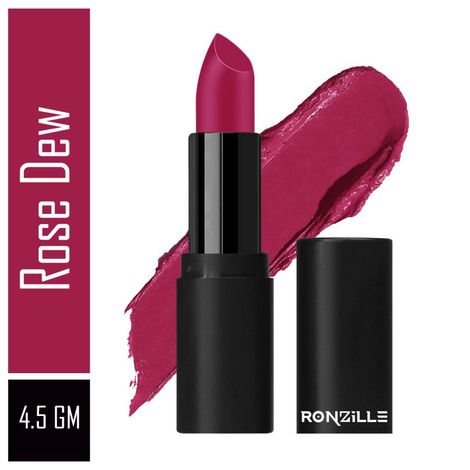 Buy Ronzille Long Lasting Lipstick up to 12 Hours Stay Matte Finish-(Rose Dew, 4.5 gm)-Purplle