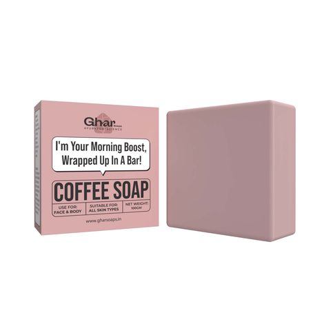 Buy GharSoaps Coffee Deep Cleansing Bath Soap (100 g)-Purplle