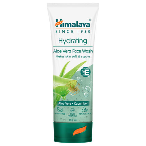 Buy Himalaya Hydrating Aloe Vera Face Wash 100 ml-Purplle