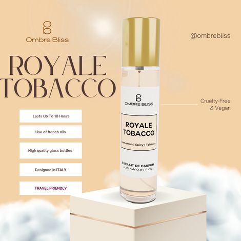 Ombre Bliss Royale Tobacco perfume for men & women 25ml