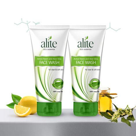 Buy Alite Neem & Aloe Vera Face Wash | Purify, Hydrate & Defend Against Acne | Gentle, Effective & Dermatologically Tested (Pack of 3, 70 gm Each)-Purplle