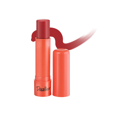 Buy Dazller Luscious Lipbalm |Lipcare Essential |Glossy Tint |Soft and Nourished Lips All day |No Lip Discolouration |Vegan & Cruelty-free |LB 02, Berry | 4 gm-Purplle