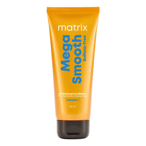 Buy Matrix Mega Smooth Sulfate-free Conditioner with Squalene and Bonding Blend for Gentle Care and Bond Repair | Smoothens Hair | Safe for Chemically Treated Hair | 100 ml-Purplle