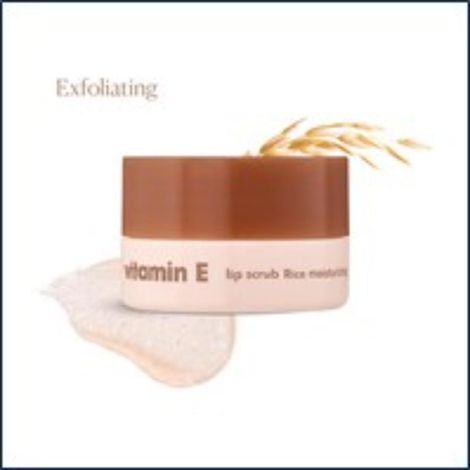 Buy THE FACE SHOP Vitamin E lip scrub Rice 14 ml-Purplle