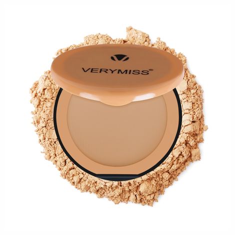 Buy Verymiss Natural Glow Compact Powder - 02 Light Beige 9 gm-Purplle