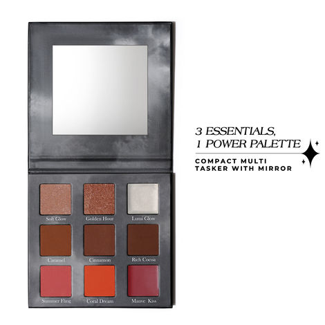 Buy Insight Cosmetics Glow Getter 3 In 1 Palette - 28.8 gm-Purplle