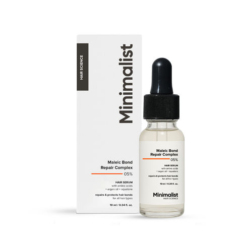 Buy Minimalist Maleic Bond Repair Complex 05% Hair Serum 10 ml-Purplle