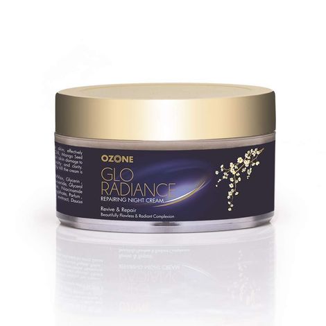 Buy OZONE GLO RADIANCE REPAIRING NIGHT CREAM (50 gm)-Purplle