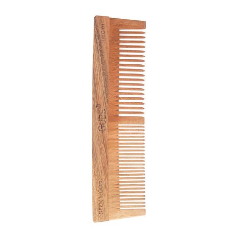 Buy Gubb All Purpose Neem Wood Comb Pack of 1-Purplle