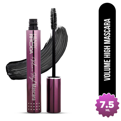 Buy Hilary Rhoda Volume High Mascara | Smudge-free & Water-resistant Mascara | Volumising & Lash-Lift Effect | Long-Wear & Black Mascara | 7.5 ml-Purplle