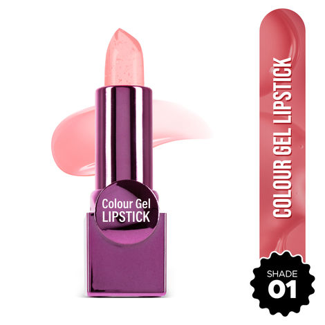 Buy Hilary Rhoda Colour Gel Lipstick | Super Hydrating | Soft Formulation for Delicate Lips | Semi_Glossy Finish | PH Colour-Changing & Highly Pigmented Lipstick | 3.6 gm (Shade-1)-Purplle