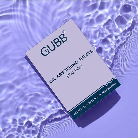 Buy GUBB OIL ABSORBING SHEET 100 Pcs-Purplle